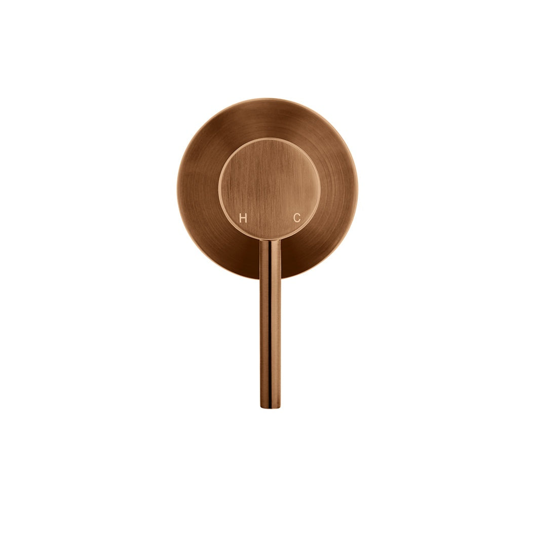 Round Wall Mixer Finish Kit - Lustre Bronze