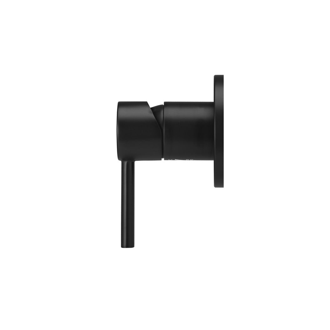 Round Wall Mixer Finish Kit - Matte Black