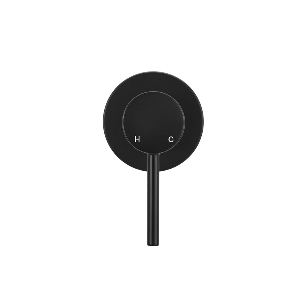 Round Wall Mixer Finish Kit - Matte Black