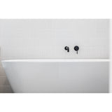 Round Wall Mixer Finish Kit - finish and profile close-up
