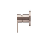 Round Wall Mixer Paddle Handle Finish Kit - Champagne