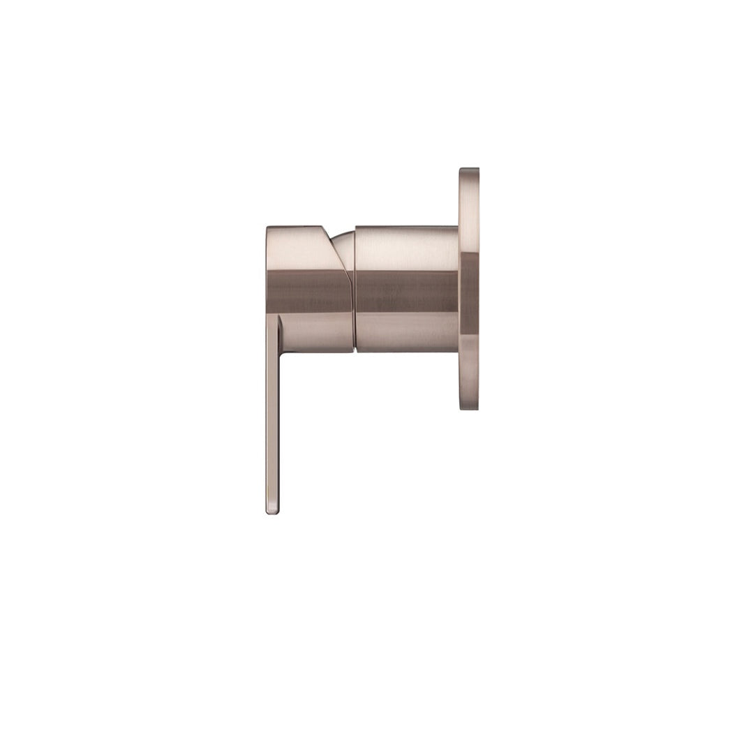 Round Wall Mixer Paddle Handle Finish Kit - Champagne