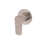 Round Wall Mixer Paddle Handle Finish Kit - Champagne