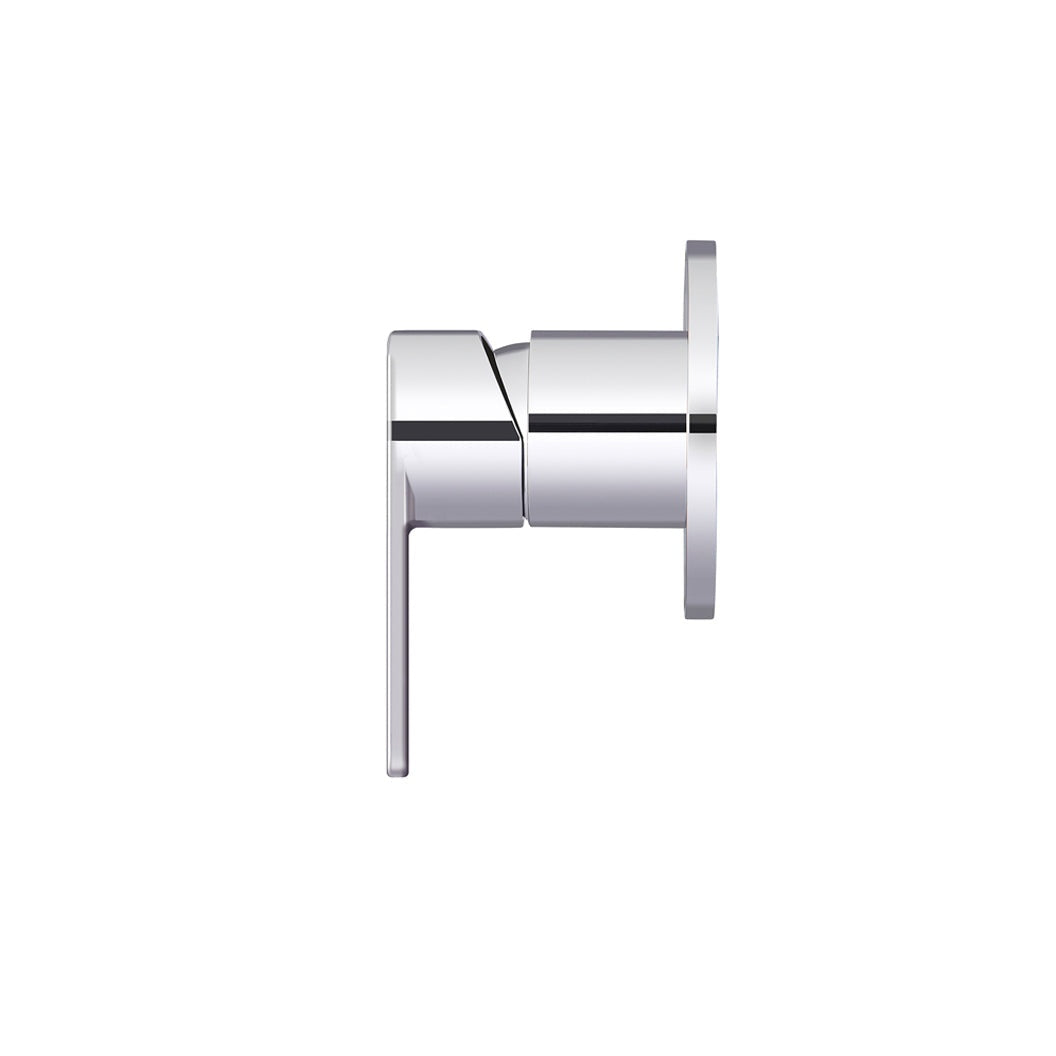 Round Wall Mixer Paddle Handle Finish Kit - Polished Chrome