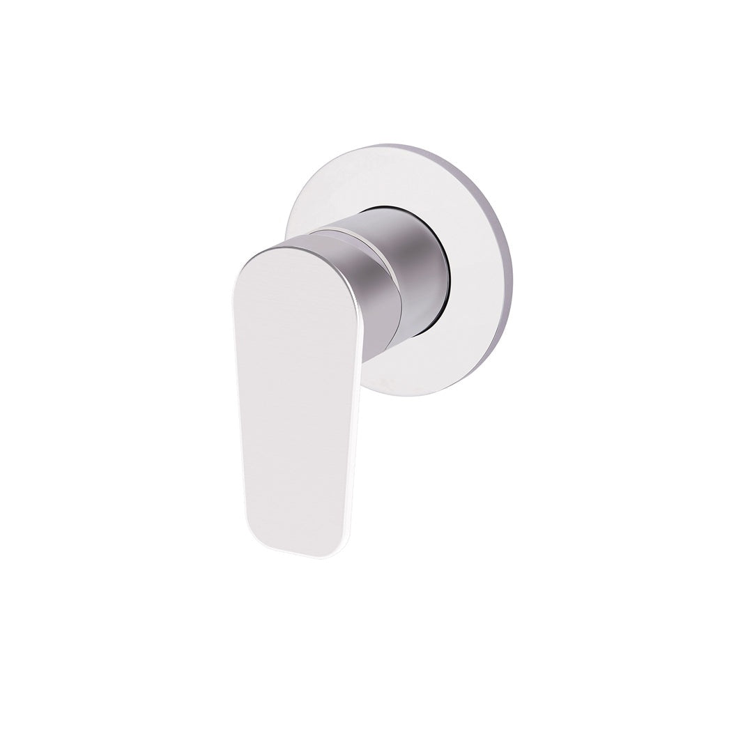 Round Wall Mixer Paddle Handle Finish Kit - Polished Chrome