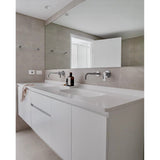 Round Wall Mixer Paddle Handle Finish Kit - Polished Chrome