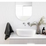 Round Wall Mixer Paddle Handle Finish Kit - Polished Chrome