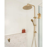Round Wall Mixer Paddle Handle Finish Kit - Tiger Bronze