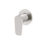 Round Wall Mixer Paddle Handle Finish Kit - Brushed Nickel