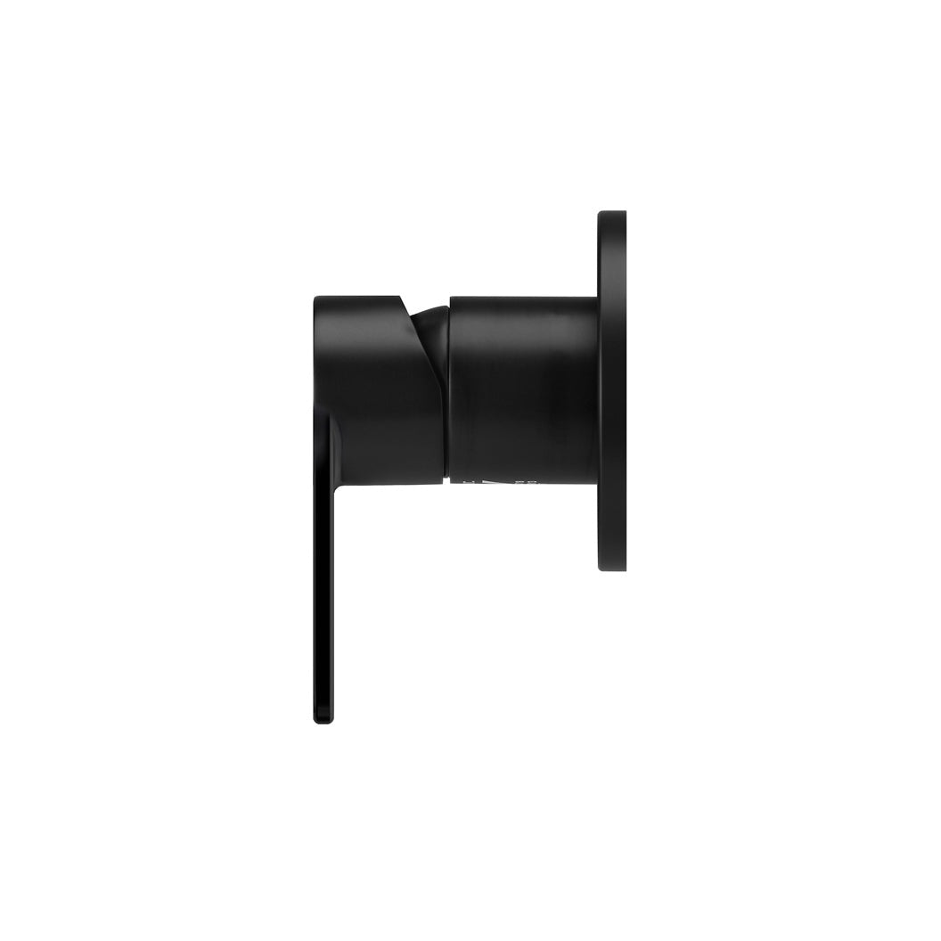 Round Wall Mixer Paddle Handle Finish Kit - angled product view