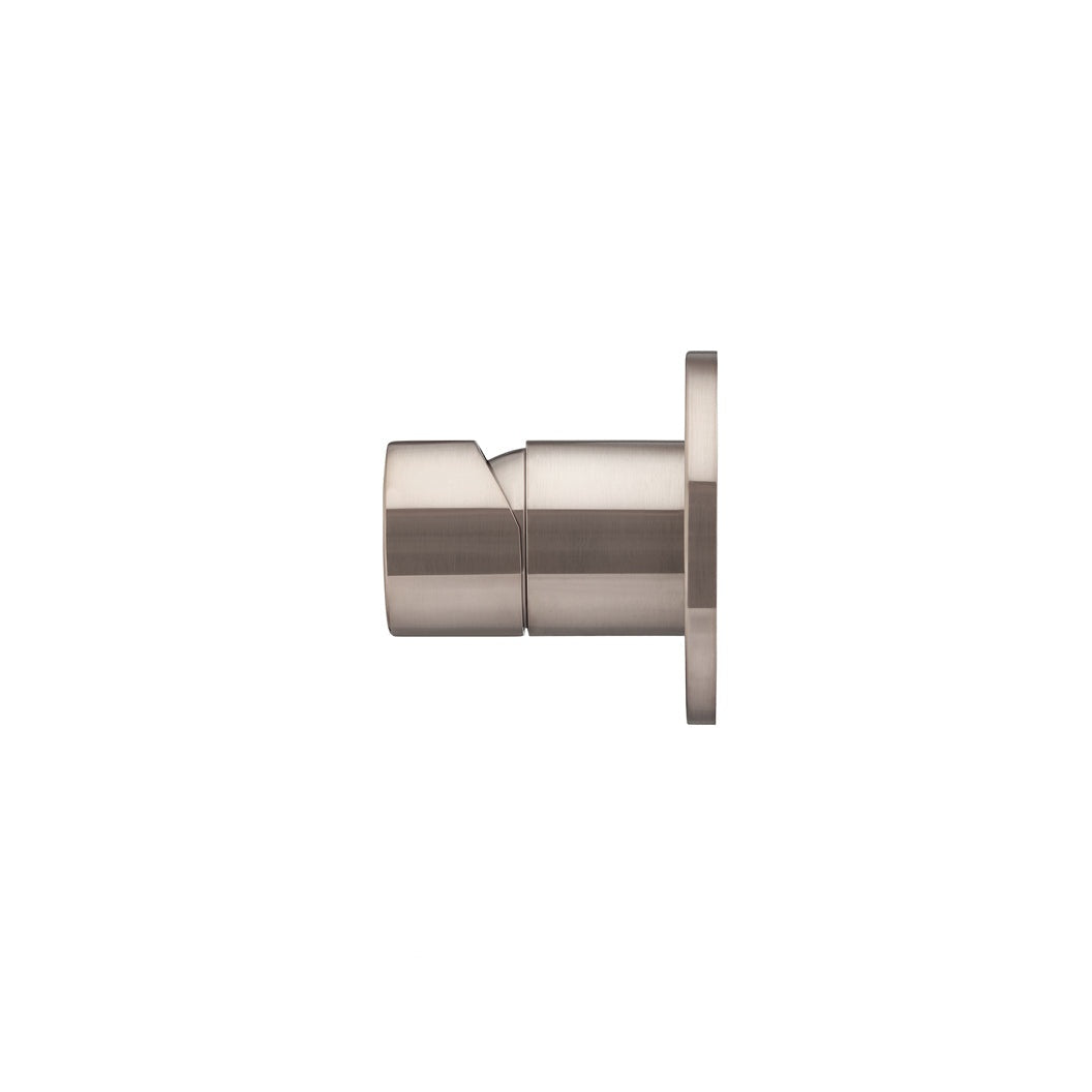 Round Wall Mixer Pinless Handle Finish Kit - Champagne