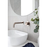 Round Wall Mixer Pinless Handle Finish Kit - Champagne