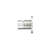 Round Wall Mixer Pinless Handle Finish Kit in Brushed Nickel - rear mounting detail