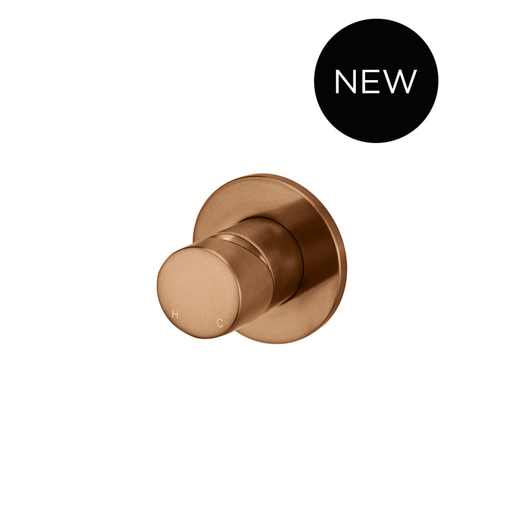 Round Wall Mixer Pinless Handle Finish Kit