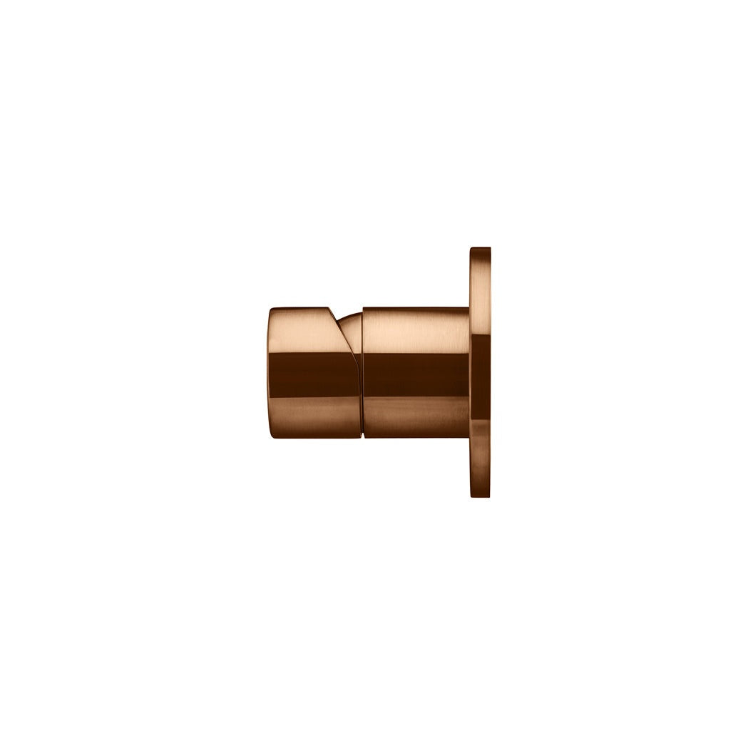 Round Wall Mixer Pinless Handle Finish Kit - Lustre Bronze