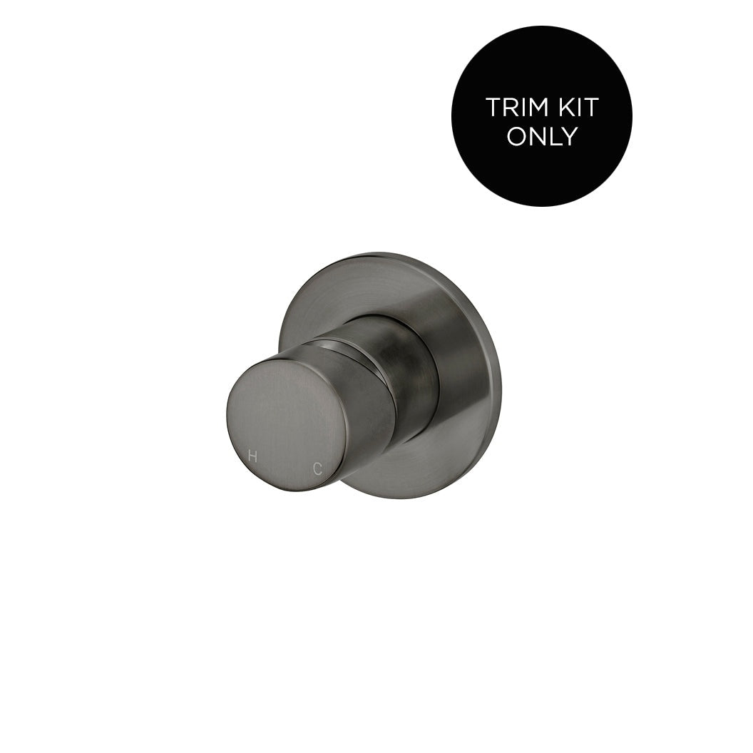 Round Wall Mixer Pinless Handle Finish Kit