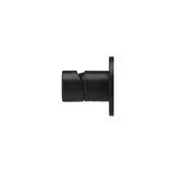 Round Wall Mixer Pinless Handle Finish Kit - Matte Black
