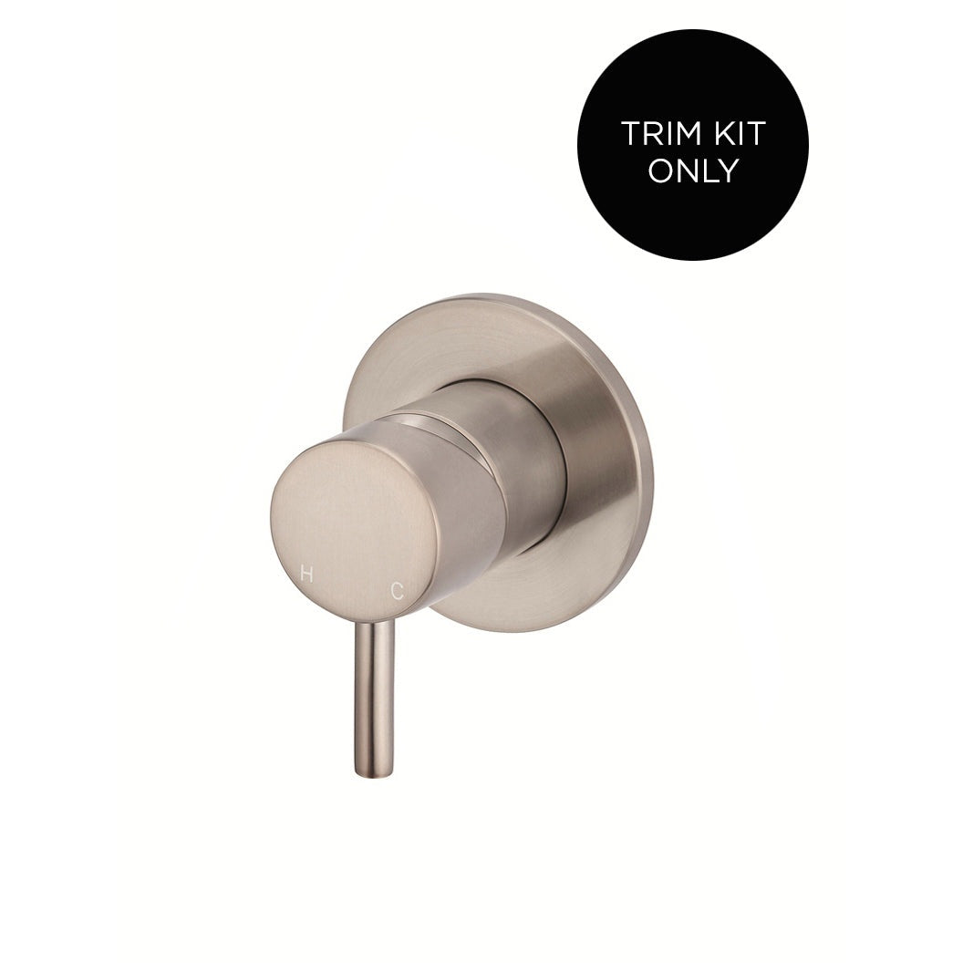 Round Wall Mixer Short Pin-lever Finish Kit