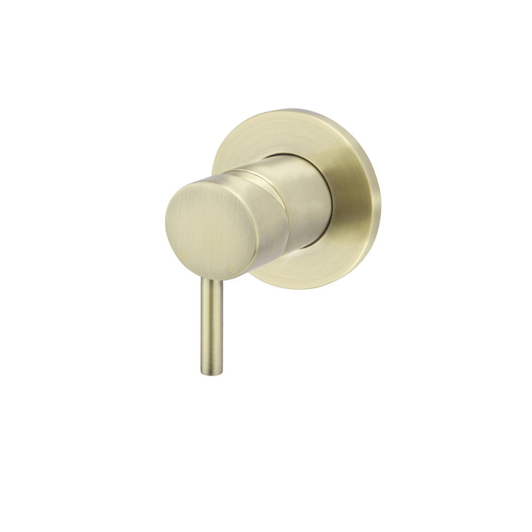 Round Wall Mixer Short Pin-lever Finish Kit - rear mounting detail (22 of 51)