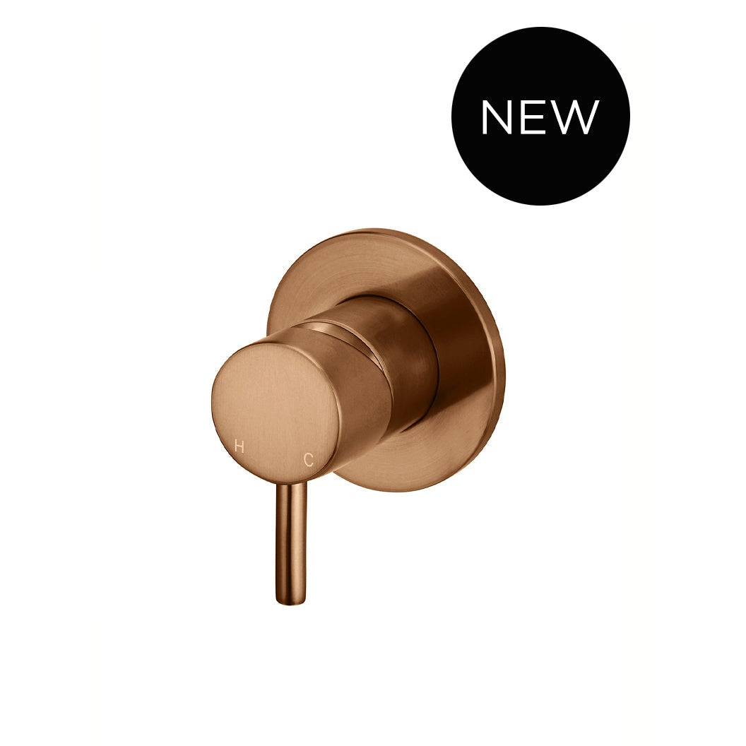Round Wall Mixer Short Pin-lever Finish Kit