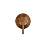Round Wall Mixer Short Pin-lever Finish Kit - Lustre Bronze