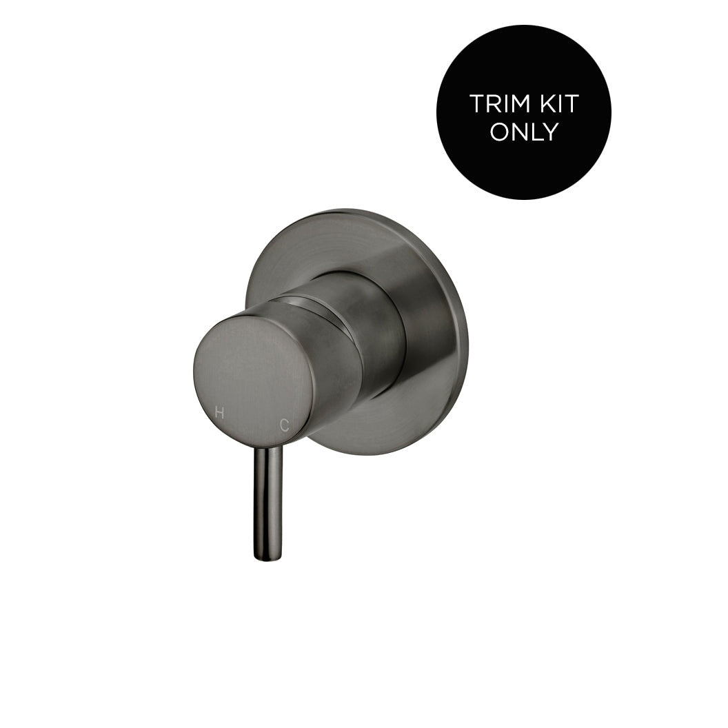 Round Wall Mixer Short Pin-lever Finish Kit