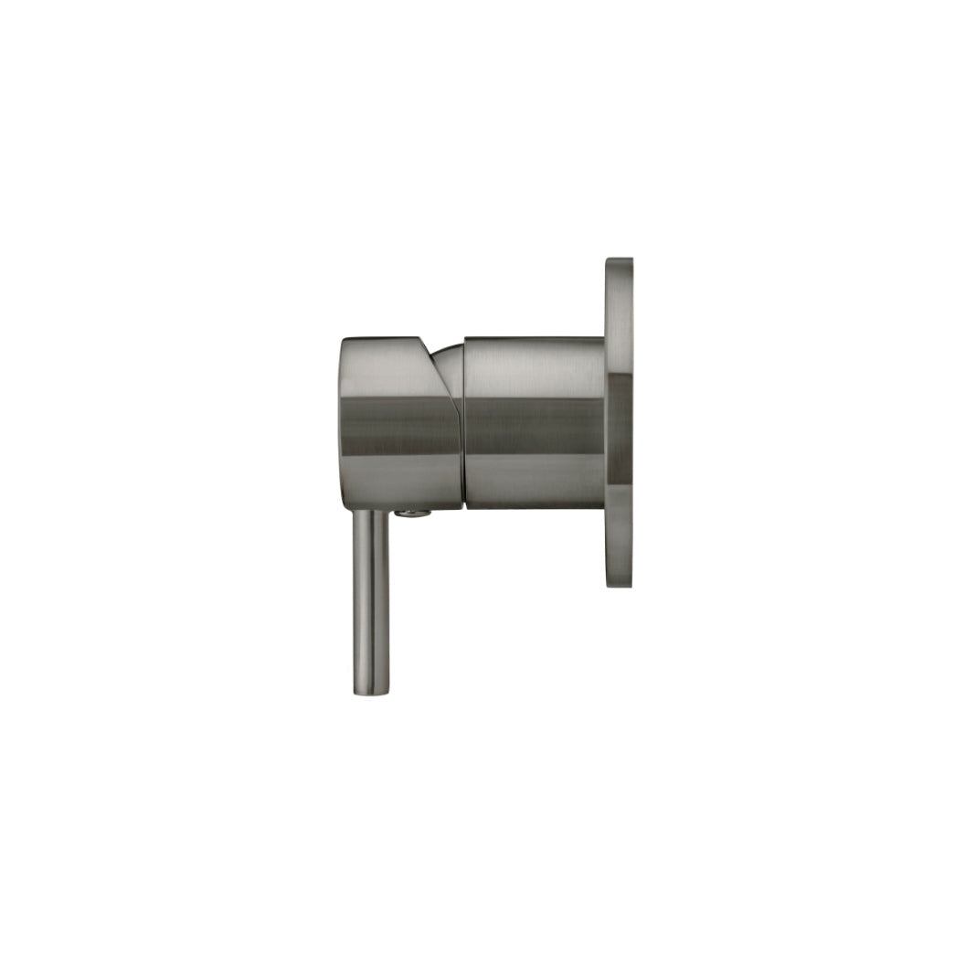 Round Wall Mixer Short Pin-lever Finish Kit - Shadow