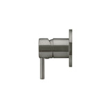 Round Wall Mixer Short Pin-lever Finish Kit - Shadow