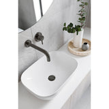 Round Wall Mixer Short Pin-lever Finish Kit - Shadow
