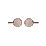 Round Quarter Turn Wall Top Assemblies - Champagne