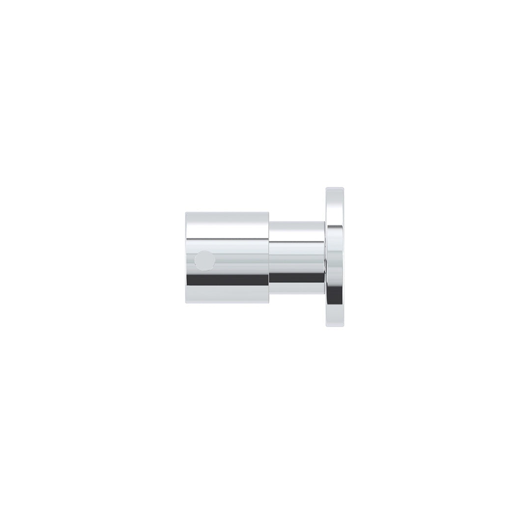 Round Quarter Turn Wall Top Assemblies - Polished Chrome
