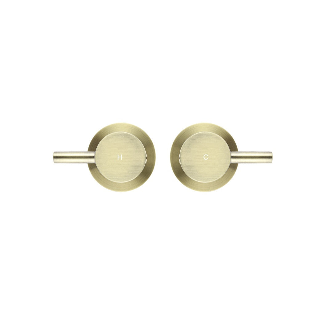 Round Quarter Turn Wall Top Assemblies - Tiger Bronze