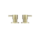Round Quarter Turn Wall Top Assemblies - Tiger Bronze
