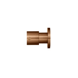 Round Quarter Turn Wall Top Assemblies - Lustre Bronze