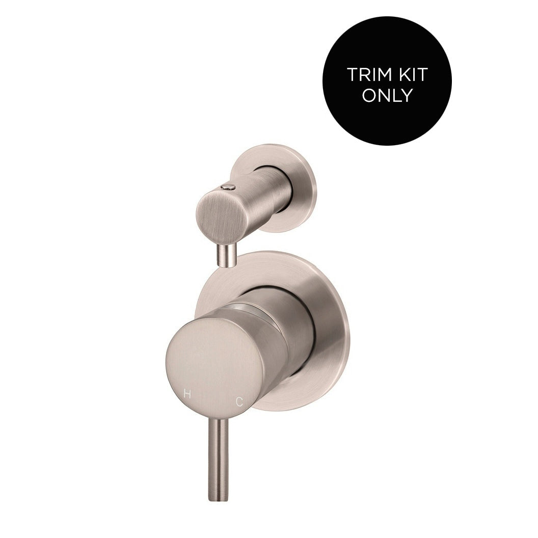 Round Diverter Mixer Finish Kit