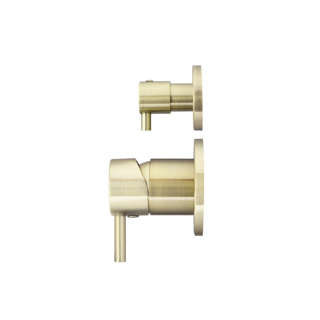 Round Diverter Mixer Finish Kit - Tiger Bronze