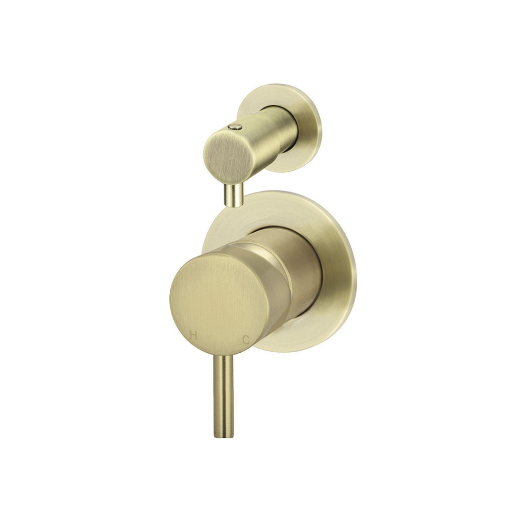 Round Diverter Mixer Finish Kit - Tiger Bronze
