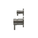 Round Diverter Mixer Finish Kit - Shadow