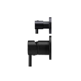 Round Diverter Mixer Finish Kit - Matte Black
