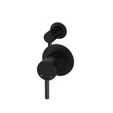 Round Diverter Mixer Finish Kit - Matte Black