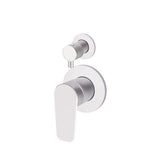 Round Diverter Mixer Paddle Handle Finish Kit - Polished Chrome