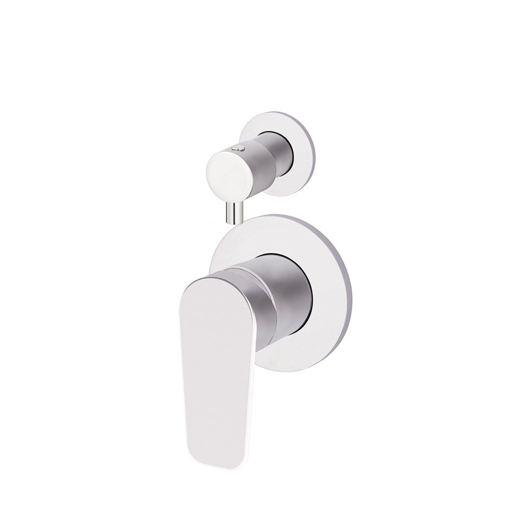 Round Diverter Mixer Paddle Handle Finish Kit - Polished Chrome