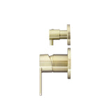 Round Diverter Mixer Paddle Handle Finish Kit - Tiger Bronze