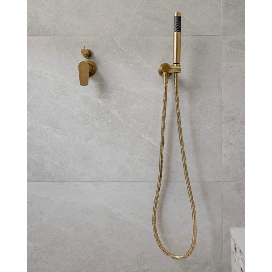 Round Diverter Mixer Paddle Handle Finish Kit - Tiger Bronze
