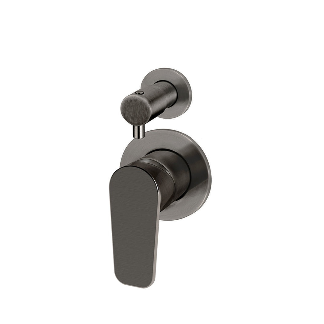 Round Diverter Mixer Paddle Handle Finish Kit - Shadow