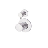 Round Diverter Mixer Pinless Handle Finish Kit - Polished Chrome