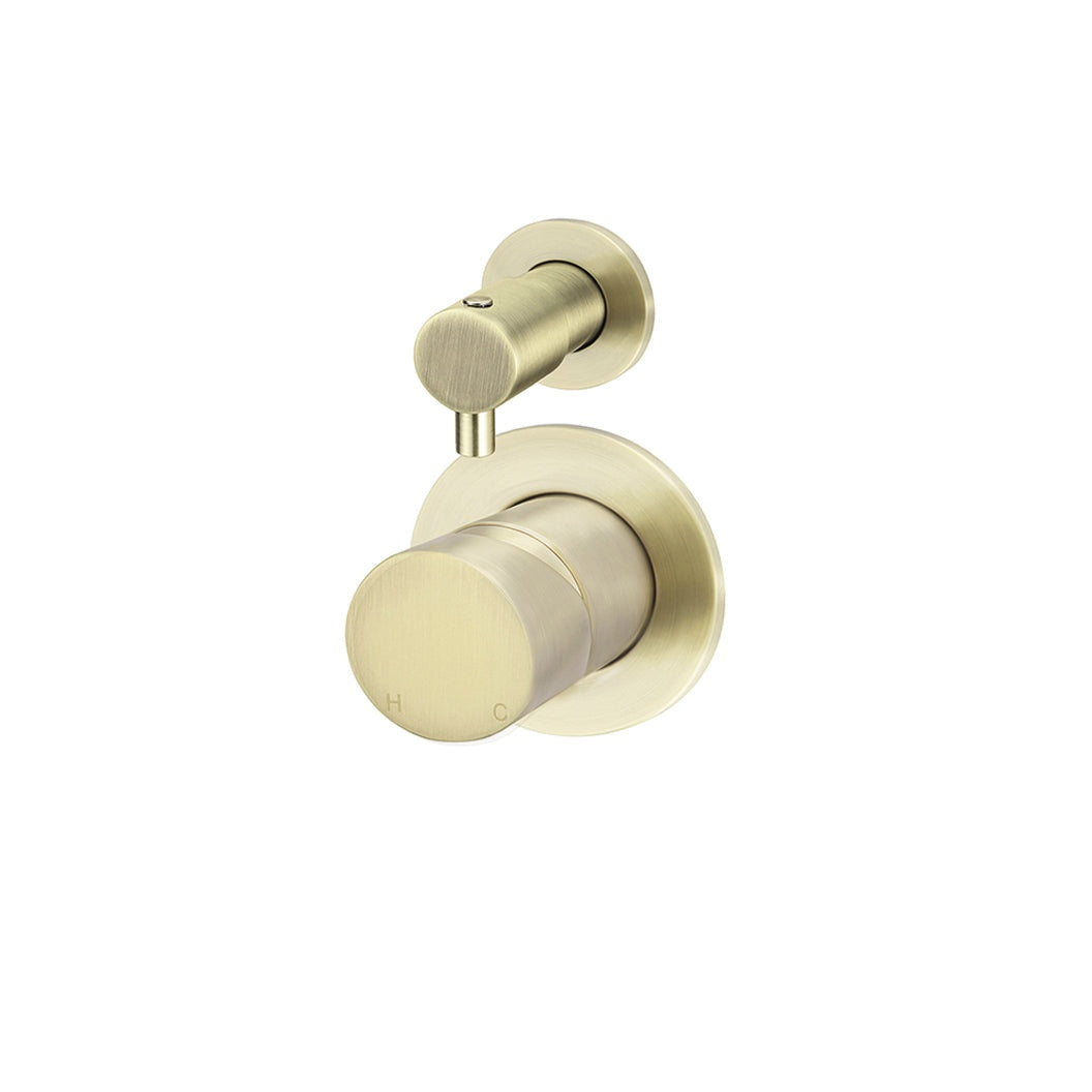 Round Diverter Mixer Pinless Handle Finish Kit - Tiger Bronze