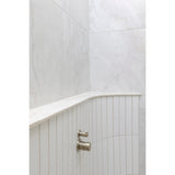 Round Diverter Mixer Pinless Handle Finish Kit - Brushed Nickel