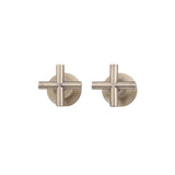 Cross Handle Jumper Valve Wall Top Assemblies - Champagne