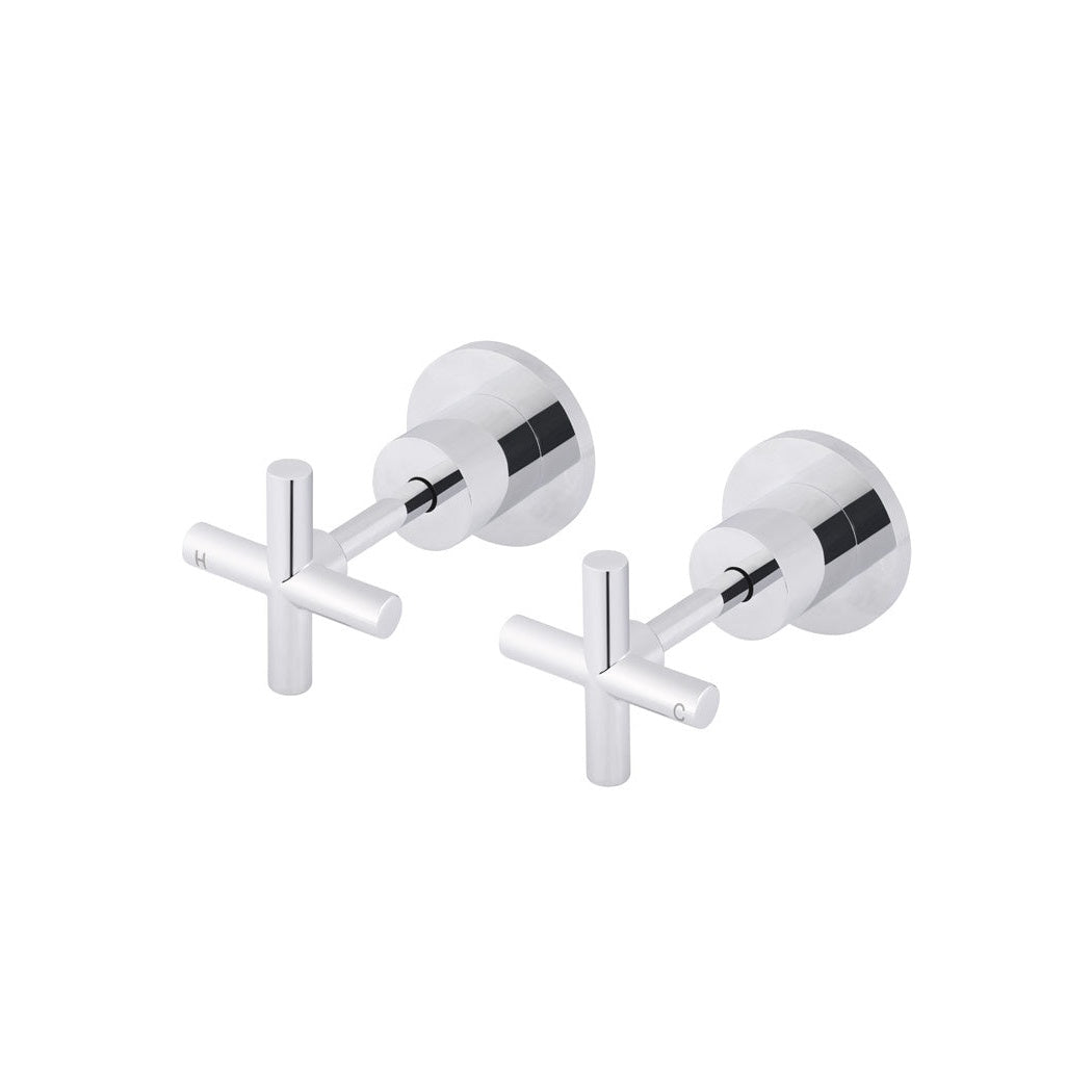 Cross Handle Jumper Valve Wall Top Assemblies - full product view